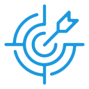 Company vision icon